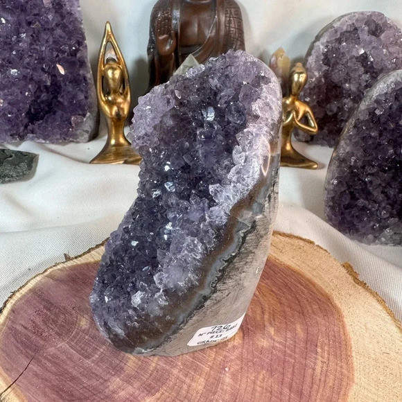 Druzy Rainbow Amethyst from Brazil - Picture 4 of 6